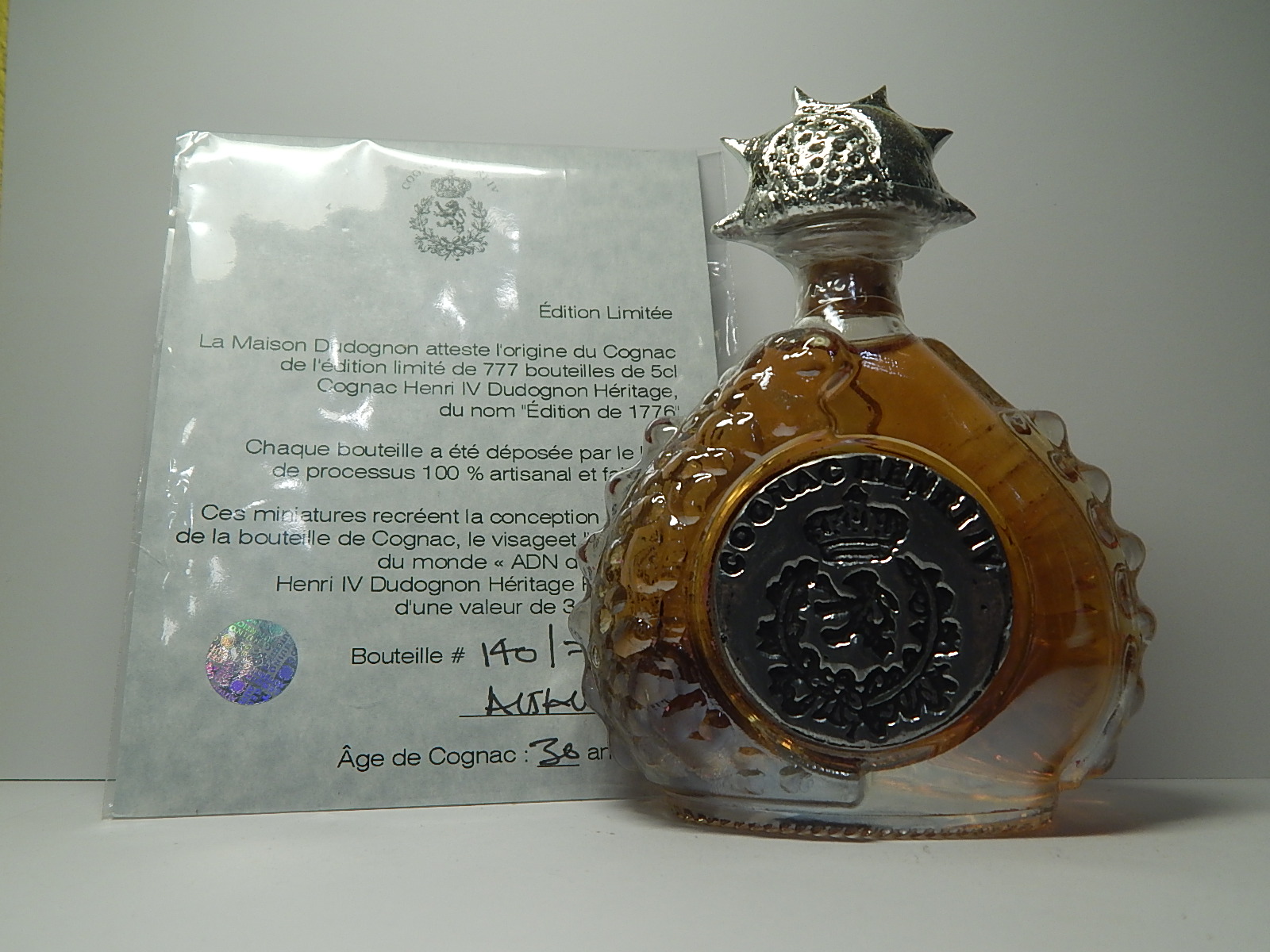 HENRI IV. 30yo Cognac "Silver"